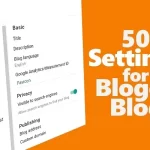Tutorial Blogspot : Penjelasan Fungsi Setting