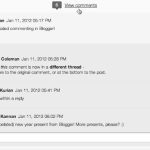 Tutorial Blogspot : Membuat Kotak Komentar Dibawah Posting